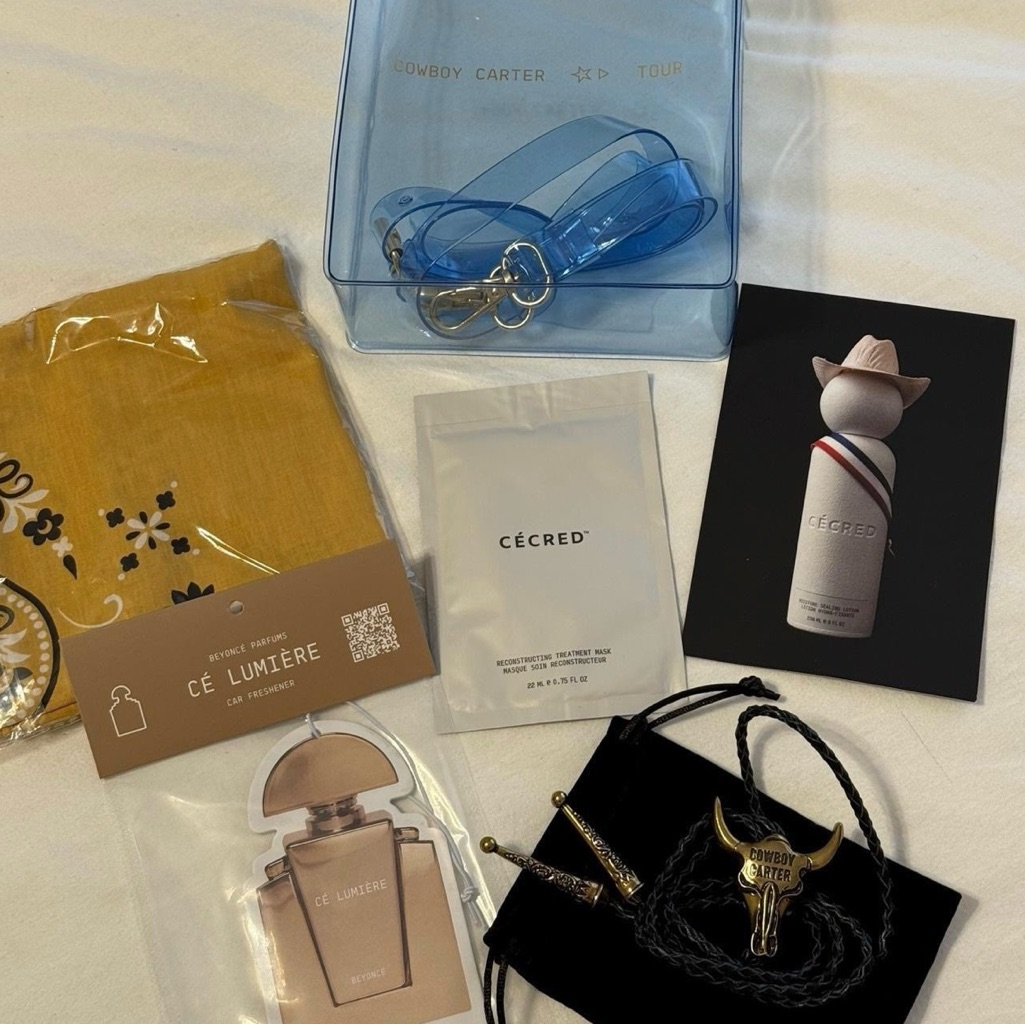 Beyonc Cowboy Carter Vip Gift Bag Official Merch Bundle